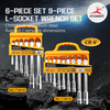 6、9 piece L-type Socket Set
