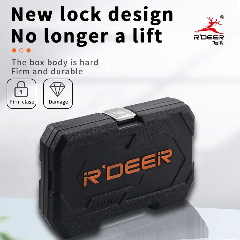 46-piece 6.3MM Metric Socket Set