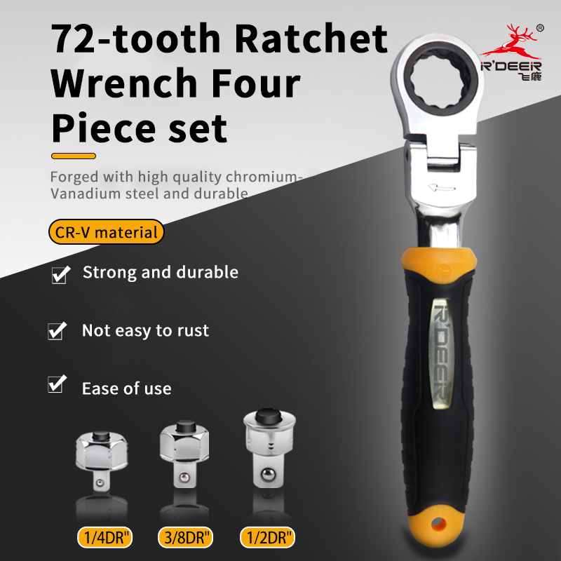 4-Piece Ratchet Wrench Set