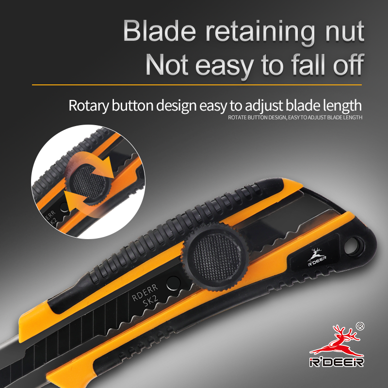 Premium Utility Knife、Dual-color handles, five-round firing