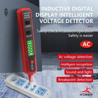 Digital Display Induction Multi-Function Voltage Tester