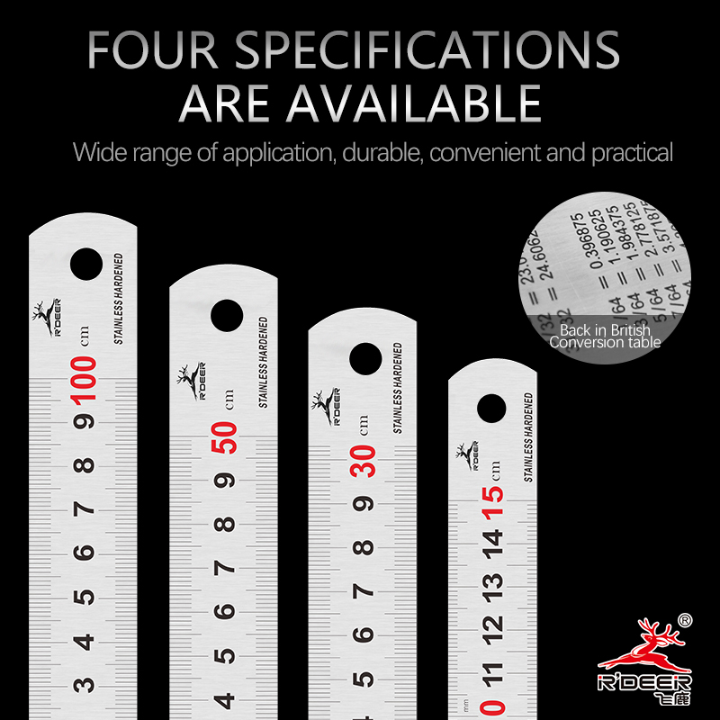 Stainless Steel Ruler (metric)