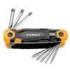 8-piece Set of Folding Torx Keys / Hex Keys
