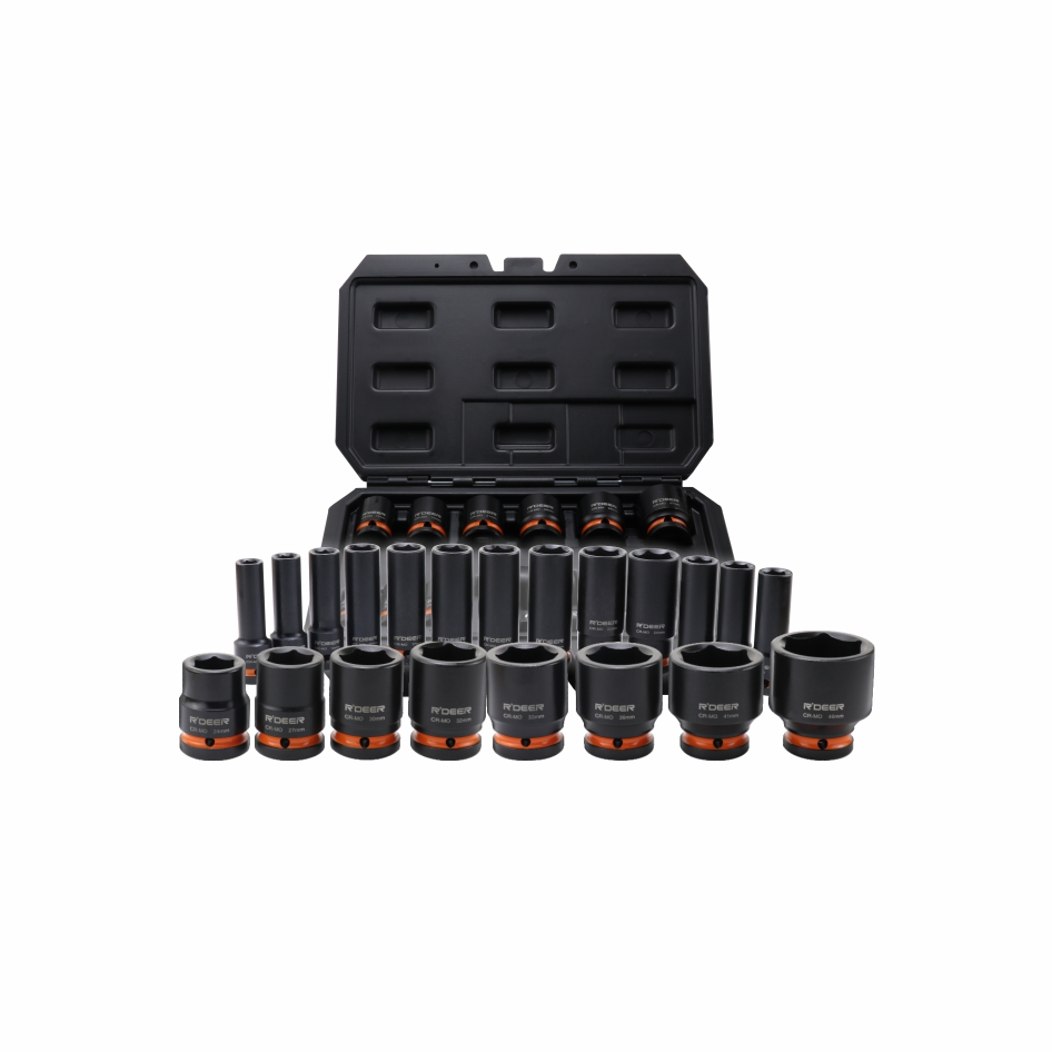 Pneumatic short socket set / Pneumatic socket set / Pneumatic long socket set