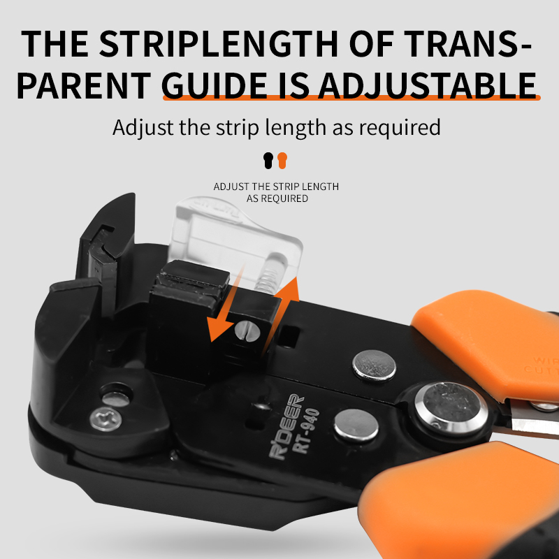 Multifunctional Automatic Stripping, Cutting And Crimping Pliers