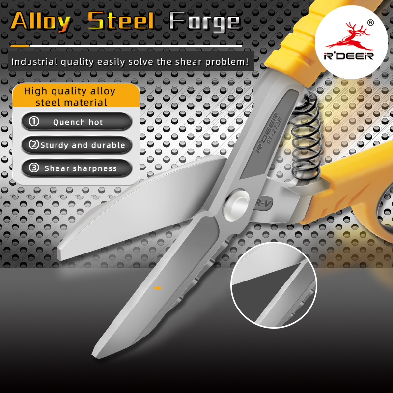 Double-handle Tin Snips