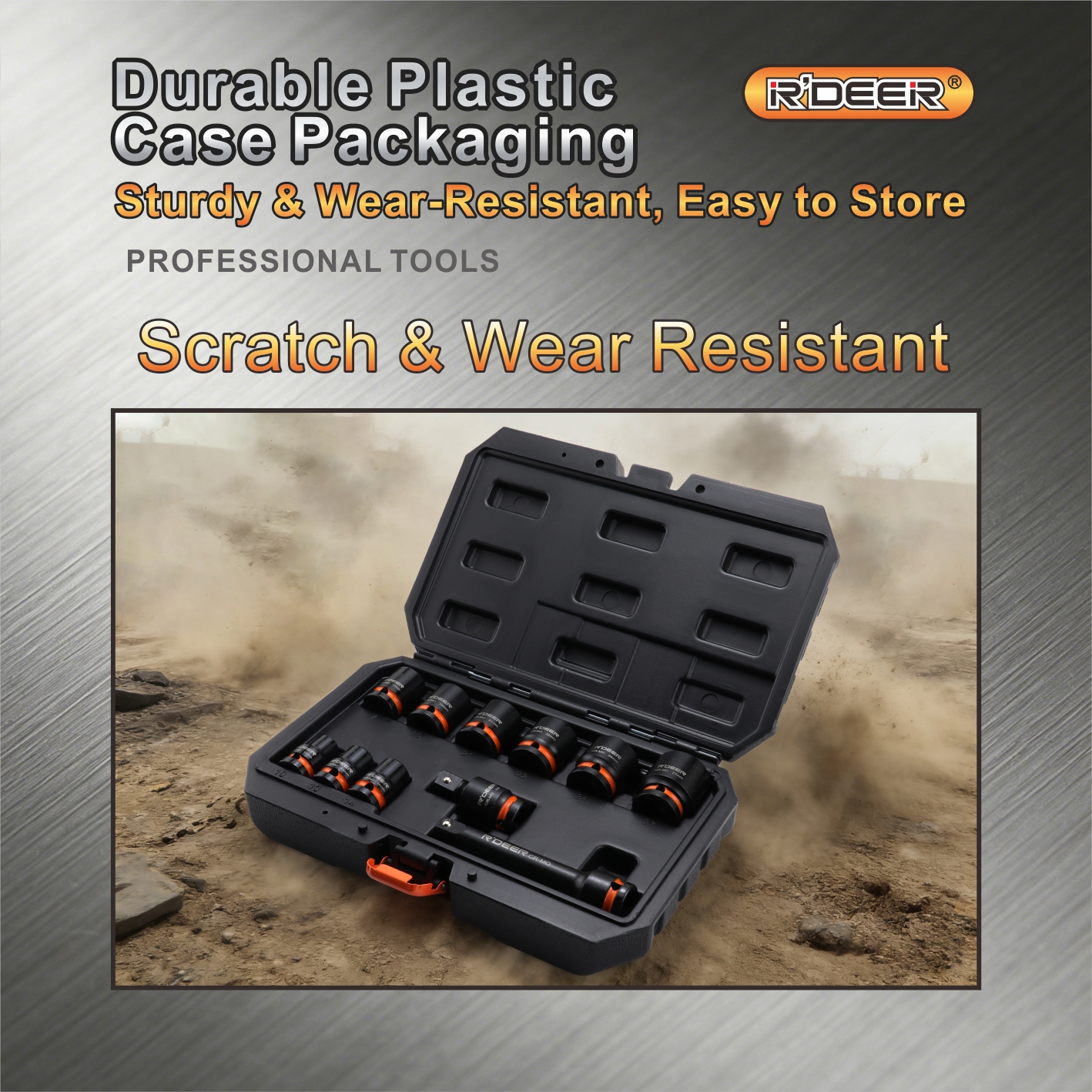 Pneumatic short socket set / Pneumatic socket set / Pneumatic long socket set