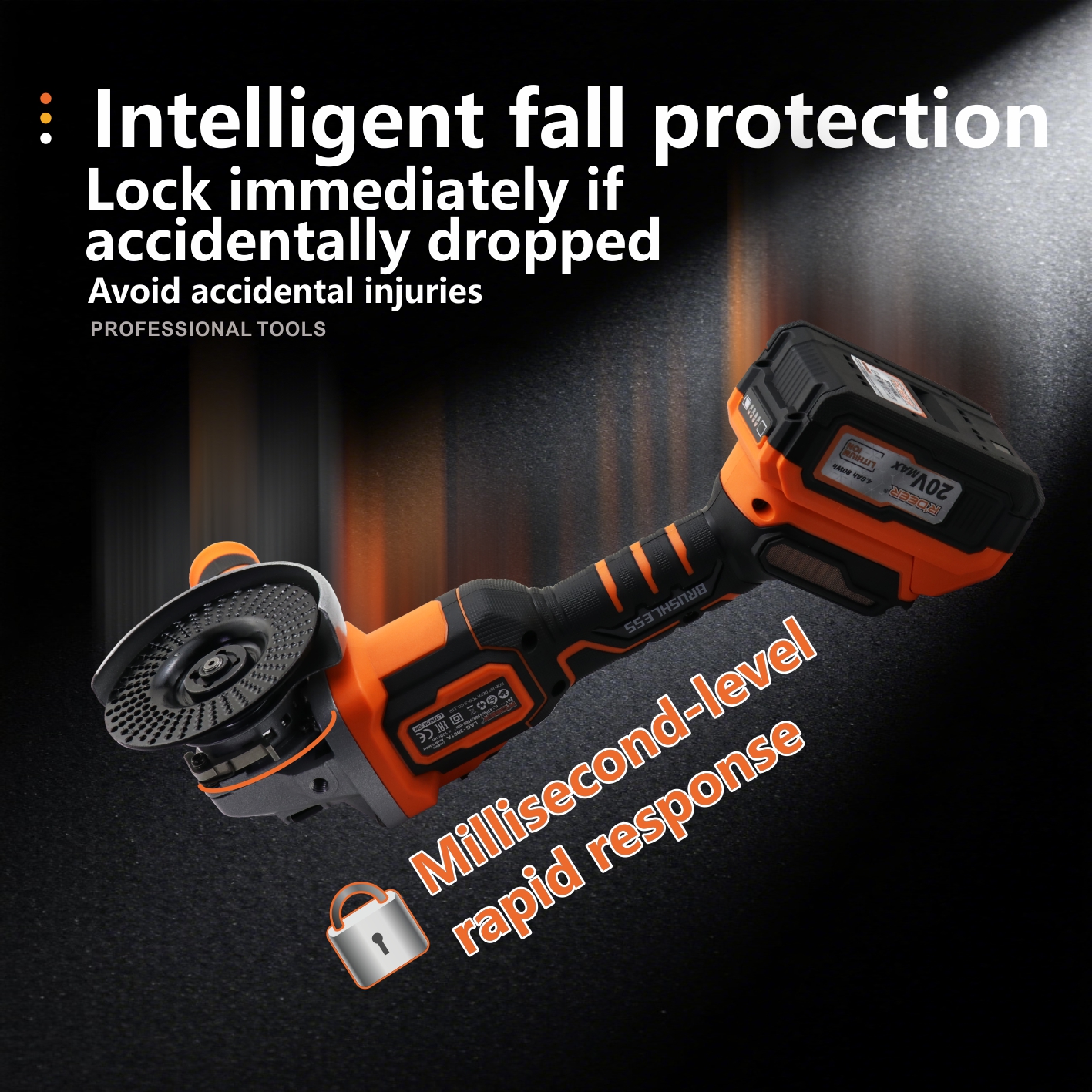 Cordless Angle Grinder