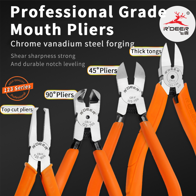 Professional-grade Water Pliers with 45° And 90° Angles