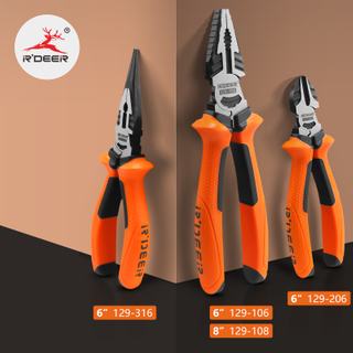 Multi-Functional Labor-Saving Combination Pliers, Long Nose Pliers, Diagonal Cutting Pliers (Professional Grade)