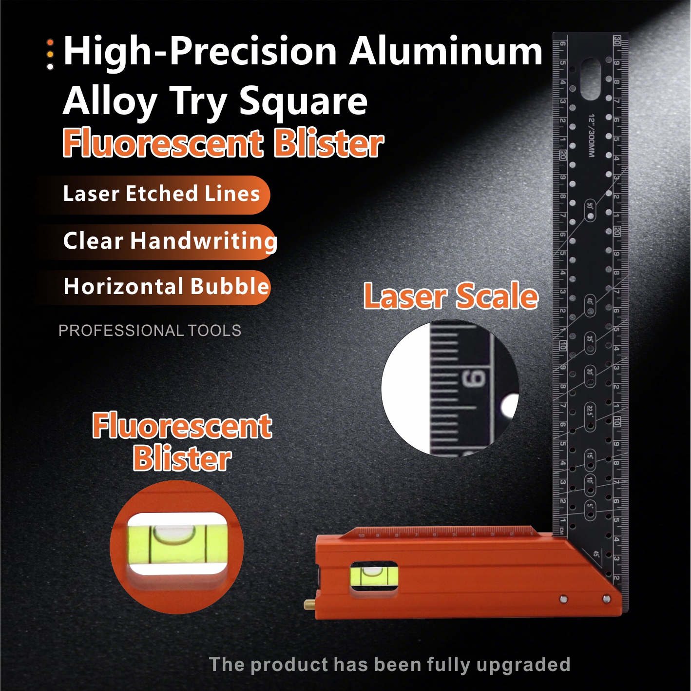 Multi-Angle All-Aluminum Try Square