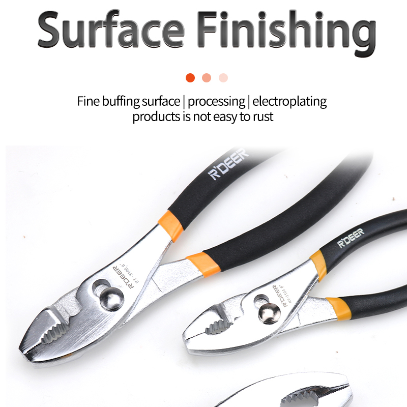 Slip joint pliers (mirror finish)