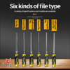 Half-round File, Square File, Triangular File, Half-round Wood File