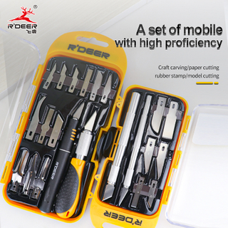 14-piece carving knife set (SK5 blades)