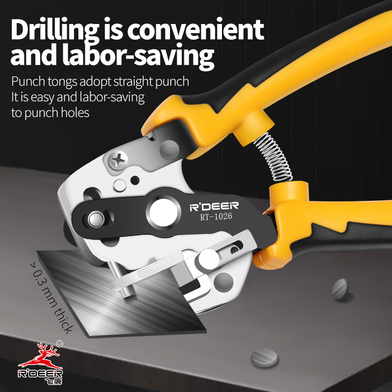 Labor-saving Punch Pliers