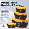 Double-layer Plastic Toolbox