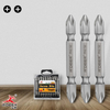 Double-Ended Magnetic Screwdriver Bits (S2 Steel) 