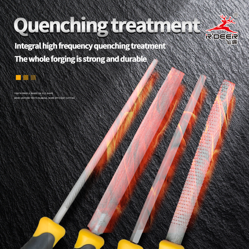 Half-round File, Square File, Triangular File, Half-round Wood File