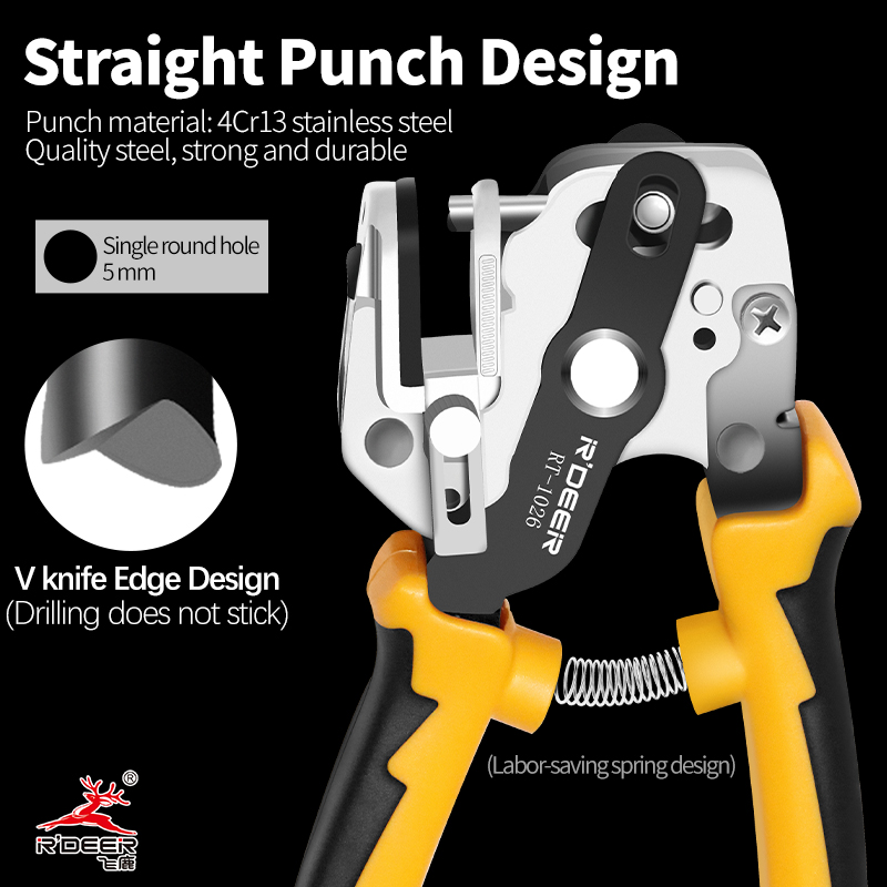 Labor-saving Punch Pliers