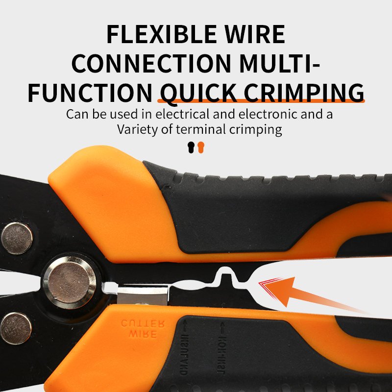 Multifunctional Automatic Stripping, Cutting And Crimping Pliers