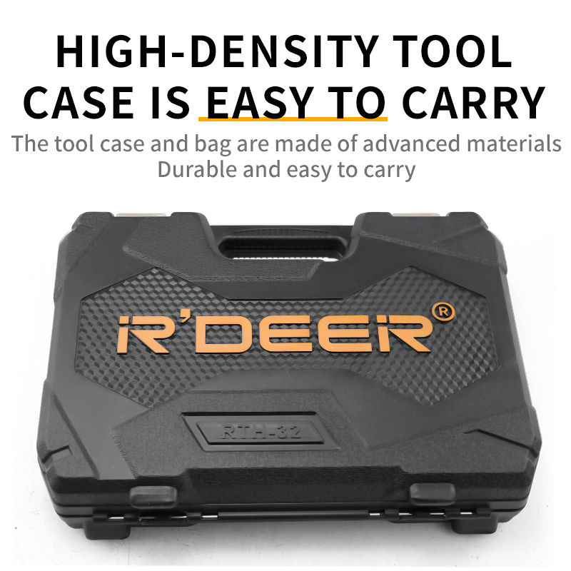 32-Piece 12.5MM Metric Socket Set