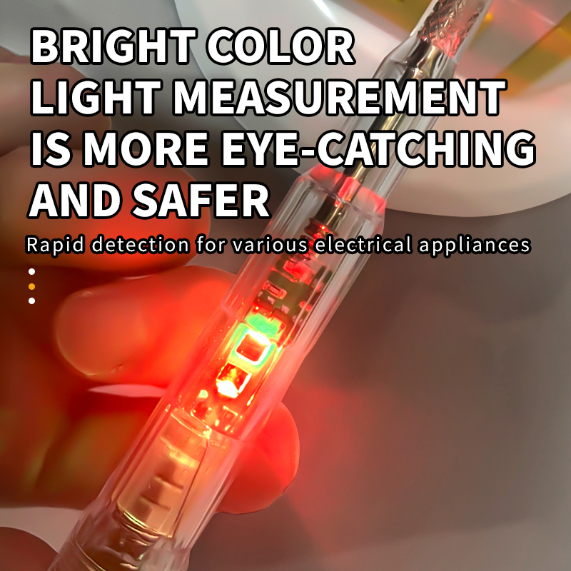 High-brightness Colorful Light Multifunctional Induction Voltage Tester