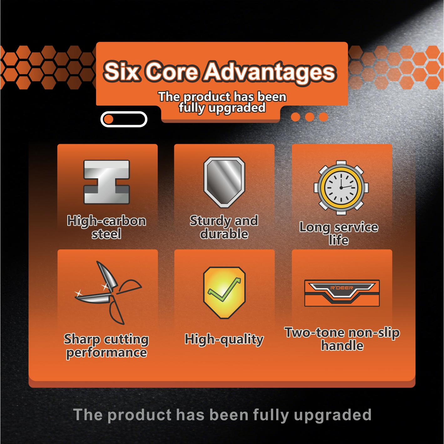 Two-color Handle Series of Steel Wire Pliers, Long-nose Pliers, Diagonal Cutting Pliers, Bent-nose Pliers