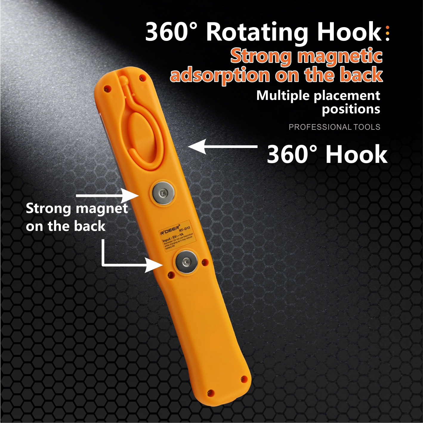 Rechargeable Work Light (Strong Magnetic)