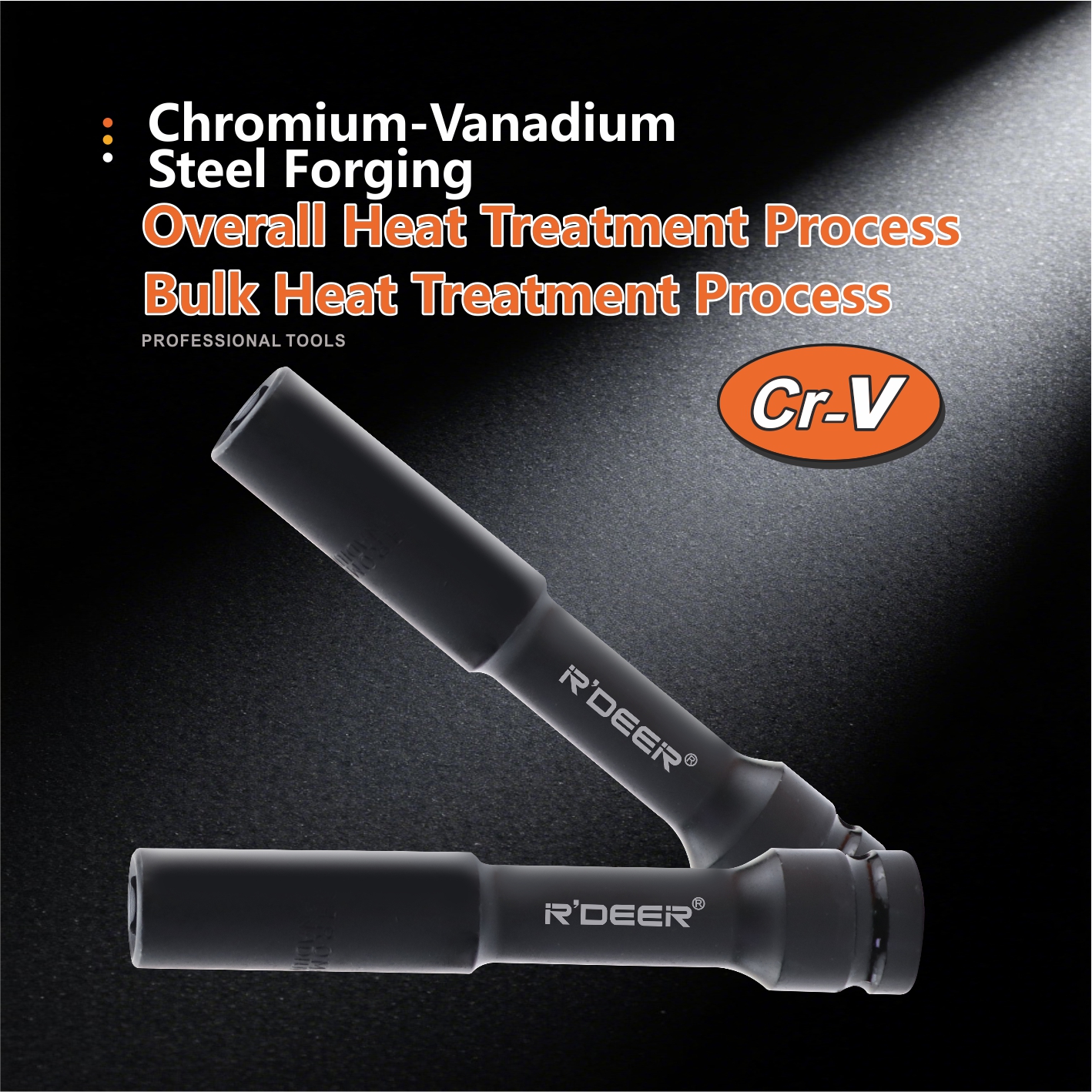 9-Piece 1/2" Drive Extended Lithium-Ion Socket Set