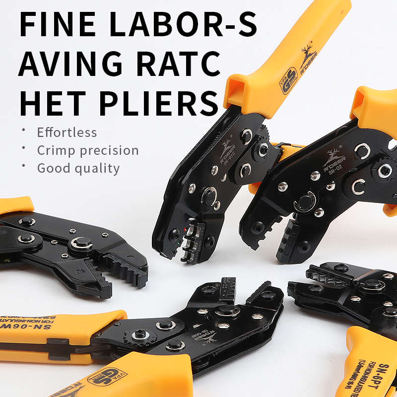 Labor-saving Ratchet Crimping Pliers (SN Series)