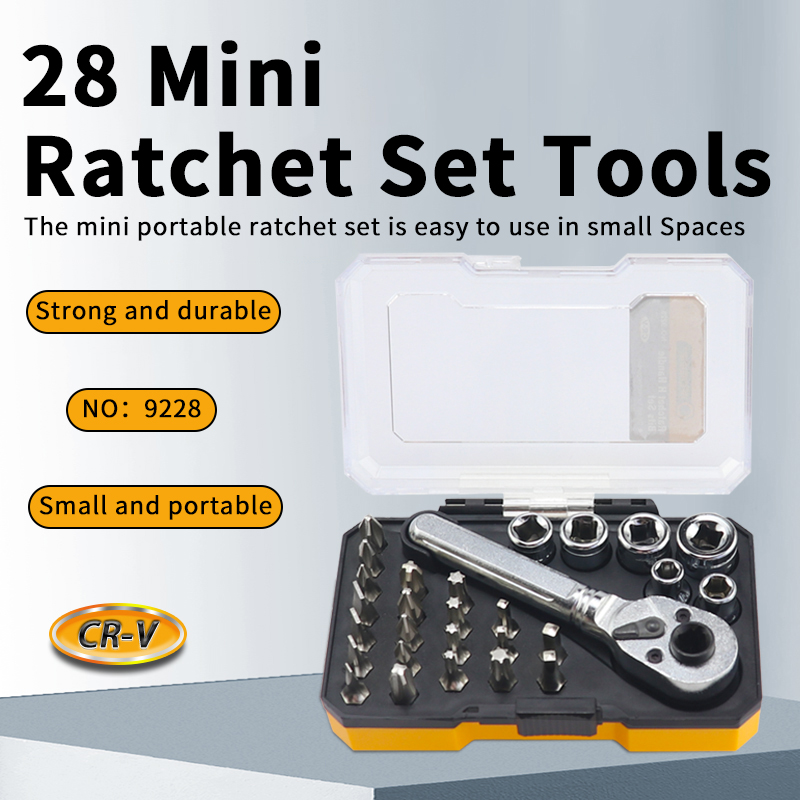 28-piece Ratchet Set