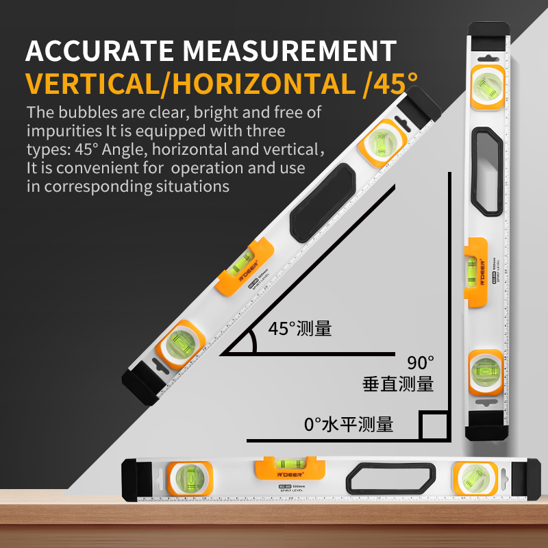 Solid Aluminum Alloy Level (Thickened Type)