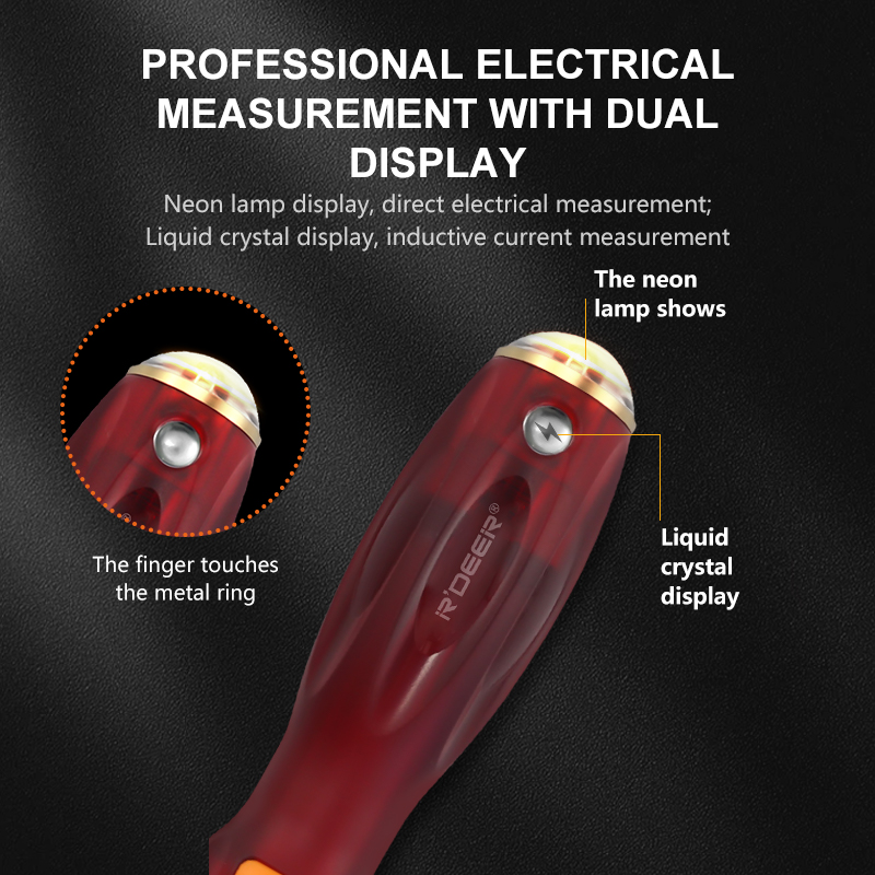 Multifunctional Dual-purpose Voltage Tester Screwdriver