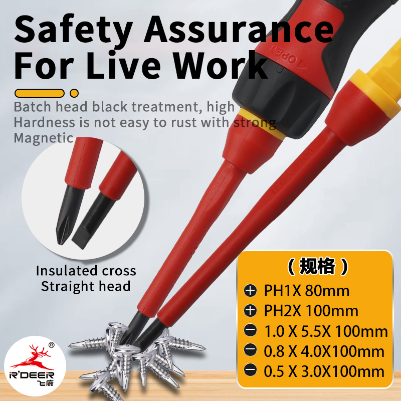 8-piece VDE Insulated Screwdriver Set