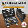 32-Piece 12.5MM Metric Socket Set