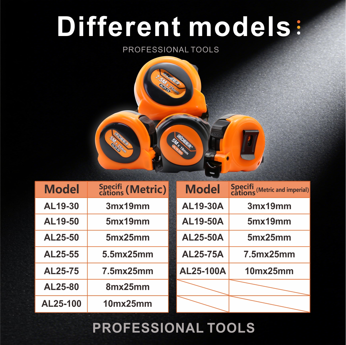 Series 33 Dual-color High-quality Tape Measure