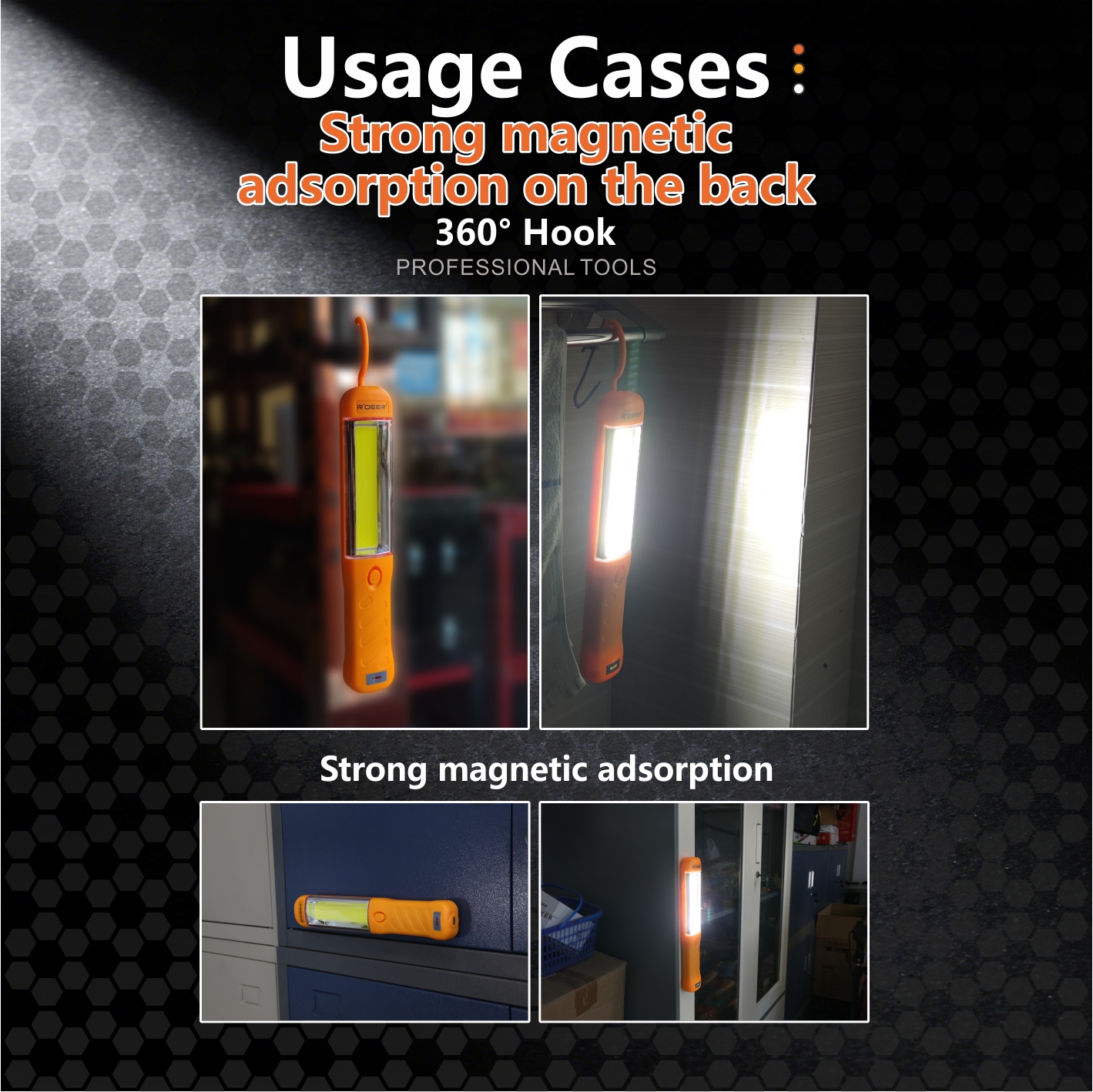 Rechargeable Work Light (Strong Magnetic)