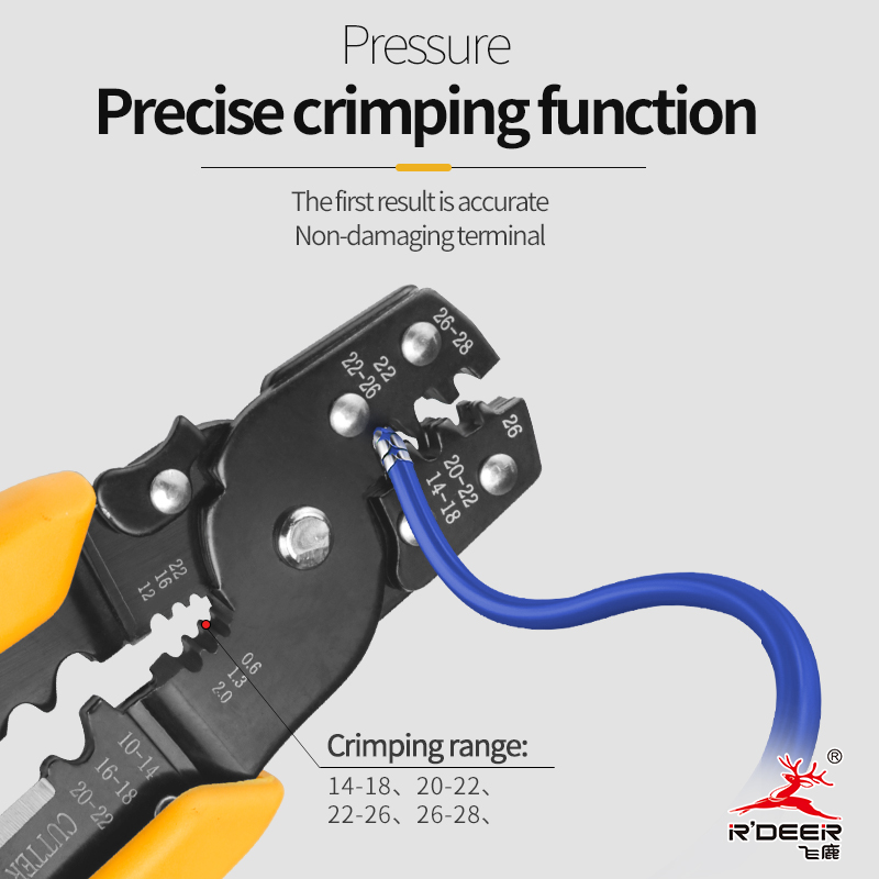 Multifunctional Crimping Pliers (dual-color Handle)