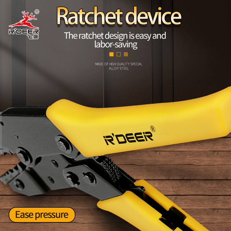 Labor-saving Ratchet Crimping Pliers