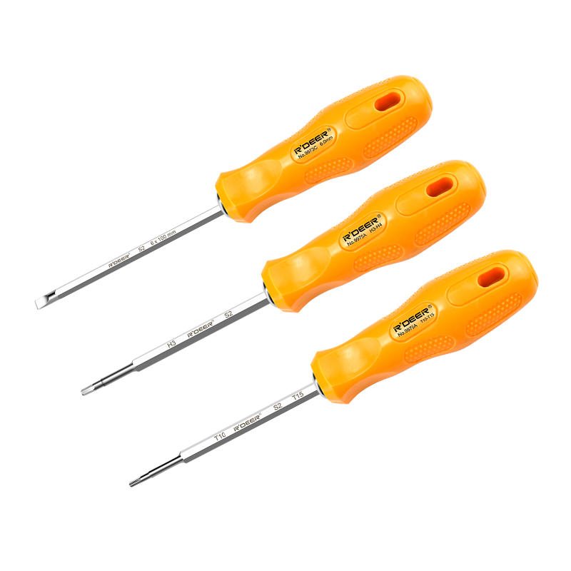 Oil-resistant Handle Dual-purpose Screwdriver, Phillips And Hexagon Dual-purpose Screwdriver