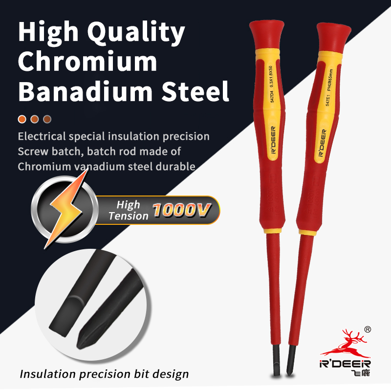 6-Piece VDE Precision Insulated Screwdriver Set