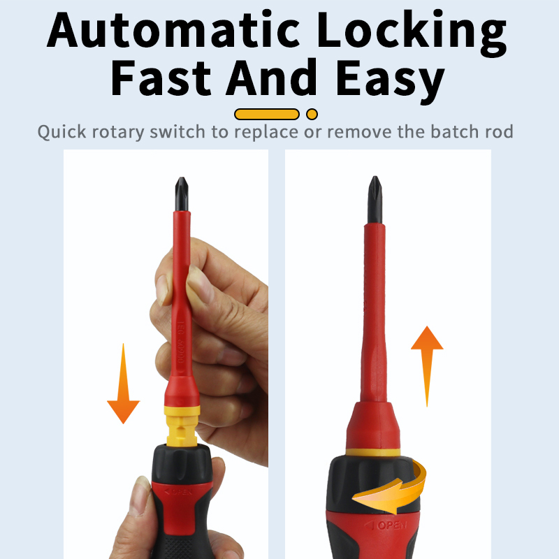8-piece VDE Insulated Screwdriver Set