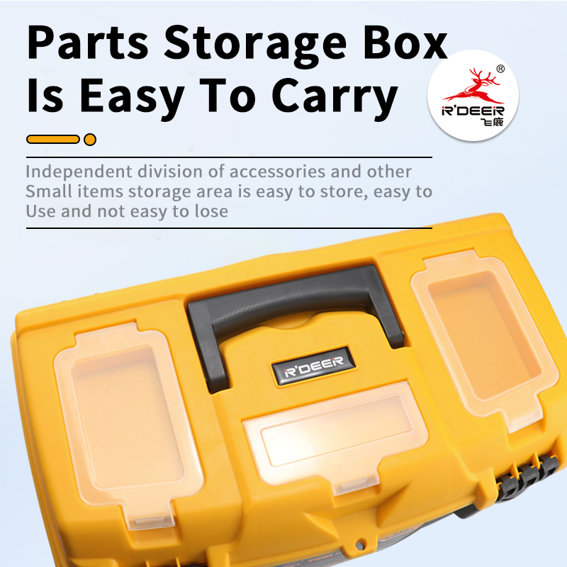 Double-layer Plastic Toolbox