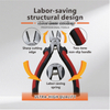 Two-color Handle Series of Steel Wire Pliers, Long-nose Pliers, Diagonal Cutting Pliers, Bent-nose Pliers