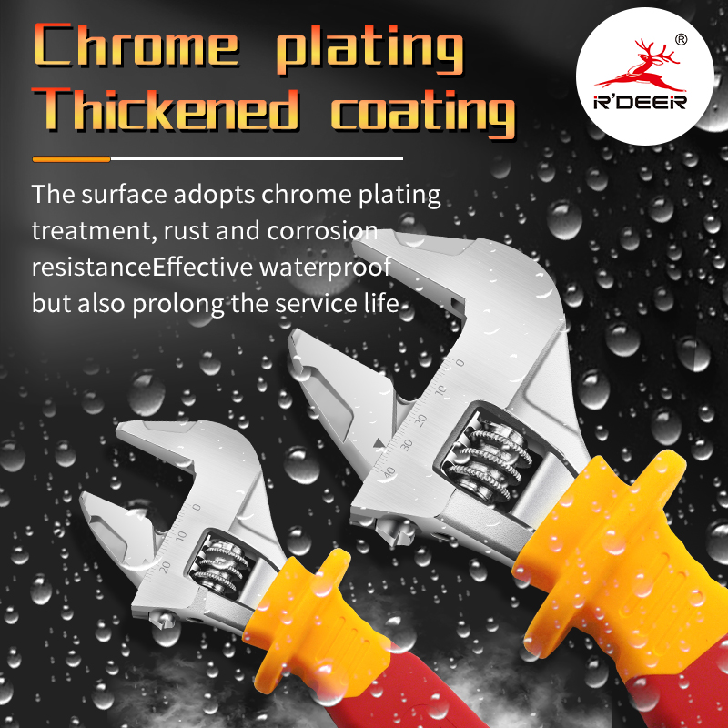 VDE Insulated Adjustable Wrench