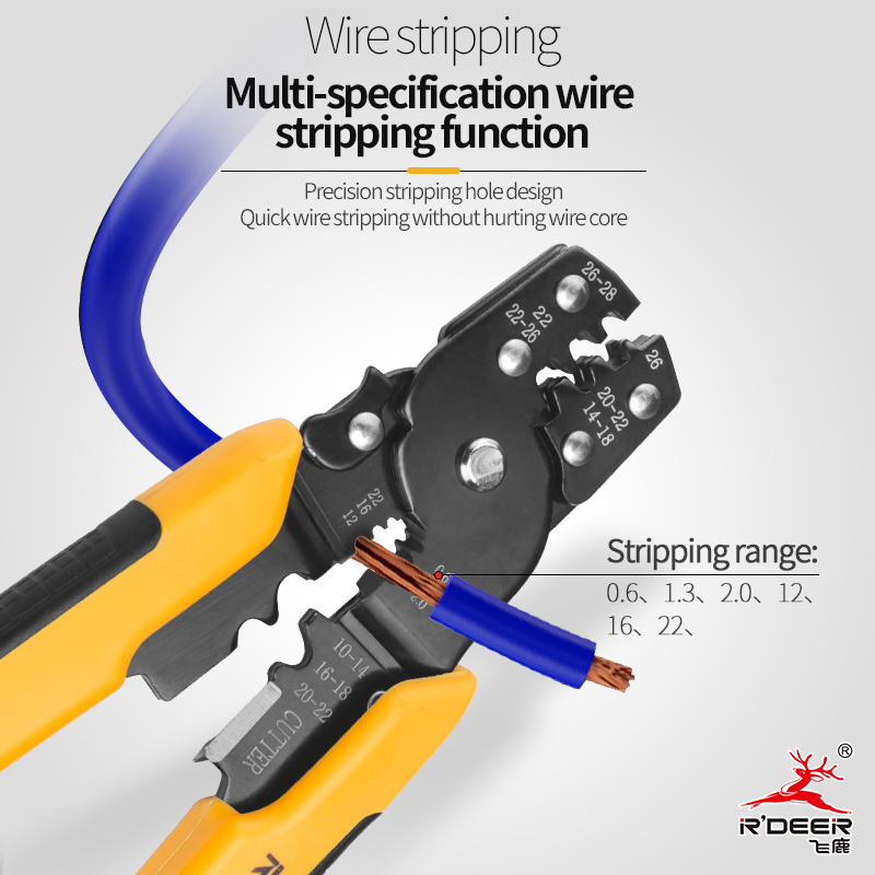 Multifunctional Crimping Pliers (dual-color Handle)