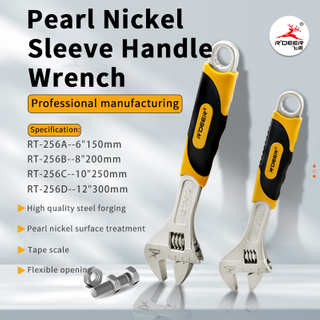 Nickel-iron Alloy Adjustable Wrench