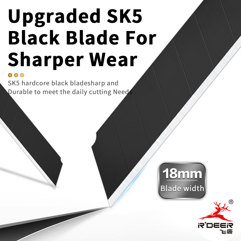 Premium Three-stage Retractable Utility Knife