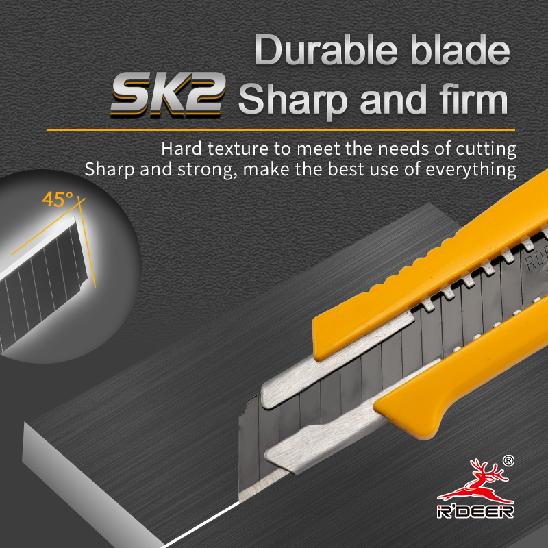 Premium Utility Knife、Dual-color handles, five-round firing
