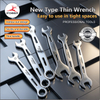 New Slim Hollow Double Open-End Wrench